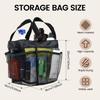 Mesh Shower Caddy Portable Tote Beach Bag Quick Dry Travel Storage Wash Bag for Bathroom Outdoor Camping Toiletry Organization