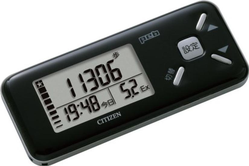 

CITIZEN Digital Pedometer Peb Black TW610-BK чорний