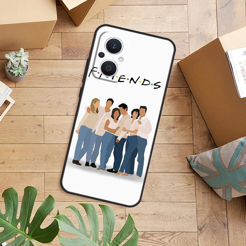 Friends TV Case For OPPO Reno 13F 14F 12F 10 11 12 13 14 Pro 8T 7 8 Lite OPPO Find X9 X6 X5 X8 Pro Cover