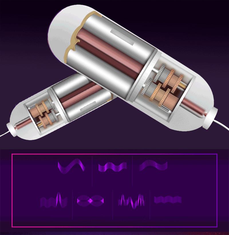 Male Masturbator Vibrator Real Vagina for Men Silicone Toy,Deep Throat Pussy Mouth Double Sex Toys