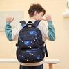 Children's schoolbags large-capacity backpacks primary school schoolbags for boys, starry sky printed backpacks for boys