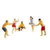 Realistisches Beachvolleyball-Figurenmodell 1:64 handbemalte Miniaturfiguren im Maßstab 1:20 für Dioramen, Requisiten und Sammlerstücke im Bereich Fotografie