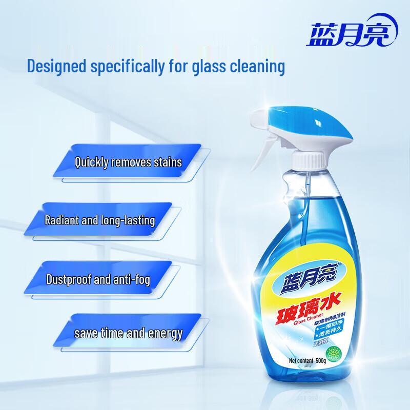Blue Moon Glass Cleaner Set