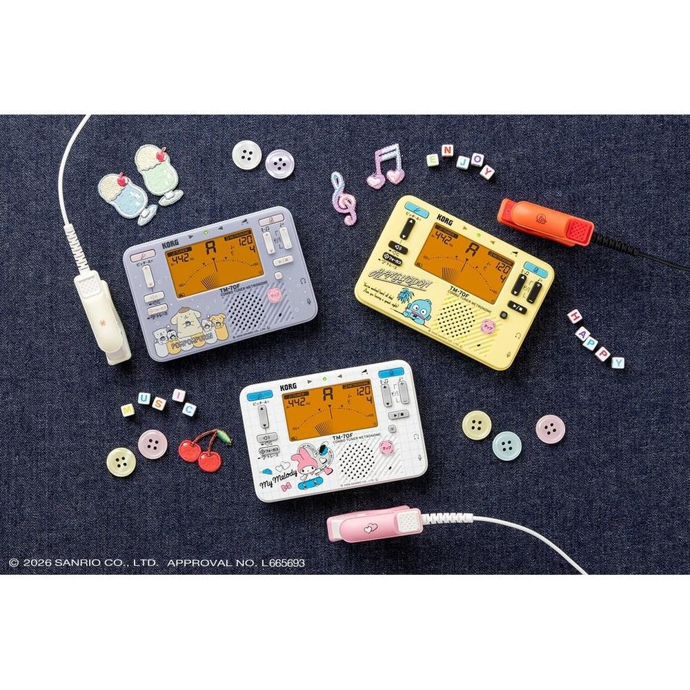 Korg TM-70C Tuner and Metronome My Melody Limited Edition Clip-On Microphone Wind Instruments Brass Band Orchestra