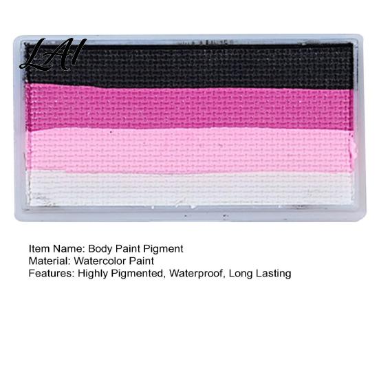 Körperbemalung Farbe Regenbogen Gesichtspigment Hochpigmentierte Aquarellfarbe für Partys Langanhaltend & Kinder