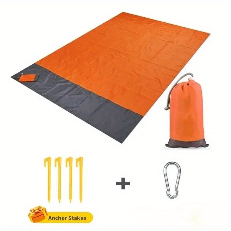 Beach Blanket Sandproof 200 X 140cm Beach Mat Lightweight Picnic  for Travel Hiking Sports Portable folding seat cushion beach blanket