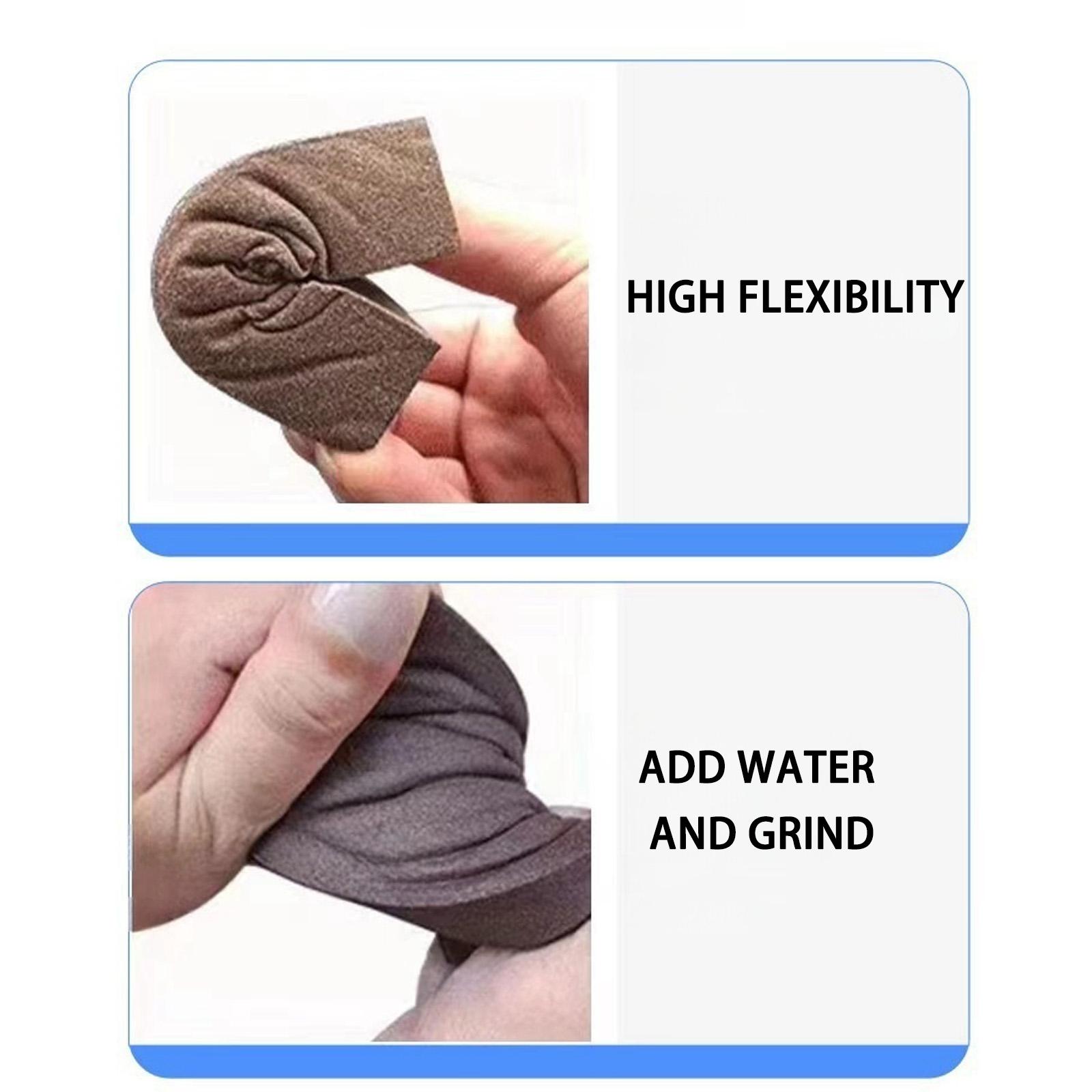 

Wet Dry Sanding Pads 6Pcs High Density Foam with Grit 60, 80, 120, 180, 240, 320 for Furniture Metalworking 1