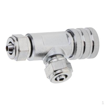 CO2 Needle Valve Regulator Aquarium Adjusting Replacement Valve, 4x2.6x1.2cm