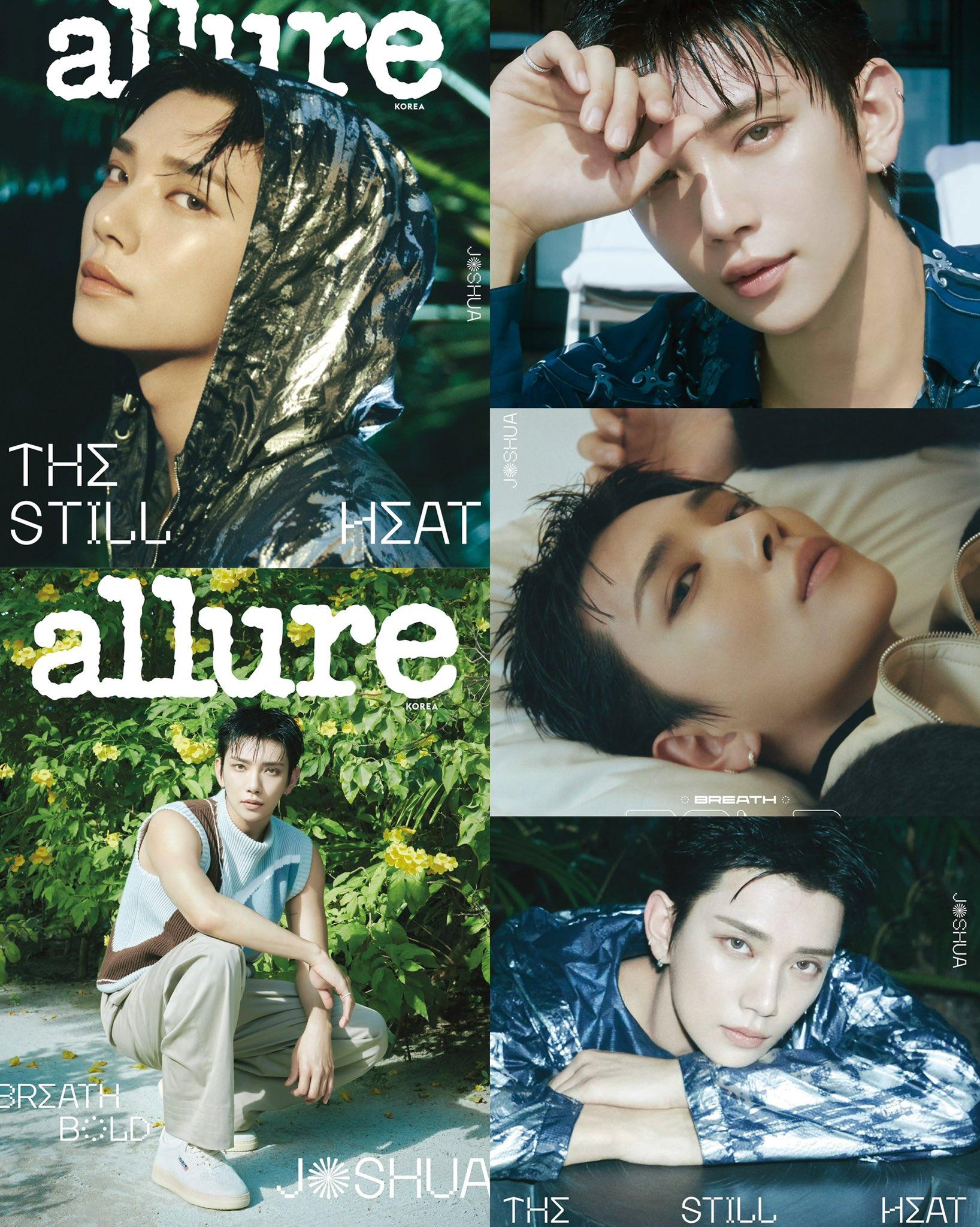 

Allure Korea 2025 August SEVENTEEN JOSHUA K POP,KSTAR,KBeauty, KFASHION Cover A