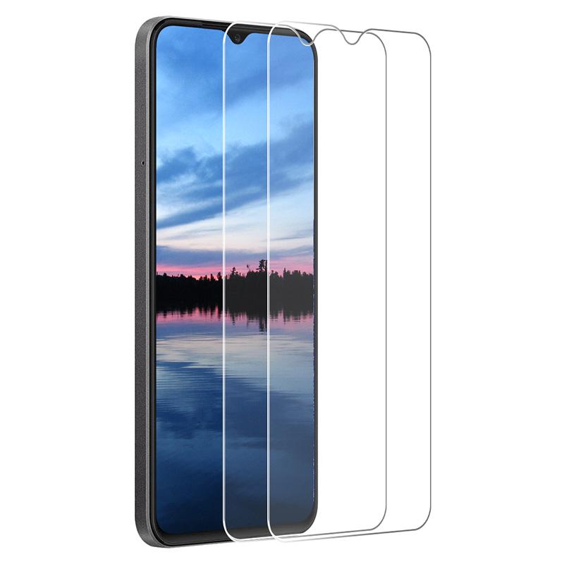 ENKAY HAT PRINCE 2Pcs For Oppo A2x 5G Clear Screen Protector Anti-explosion High Aluminum-silicon Glass Film