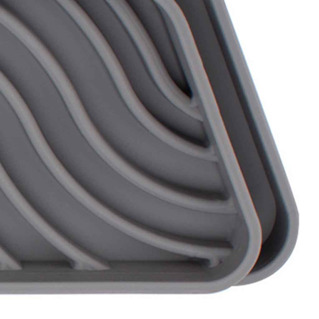 Water Dispenser Drip Pan Easy Cleaning Prevent Splashing Silicone Fridge Spills Water Pad