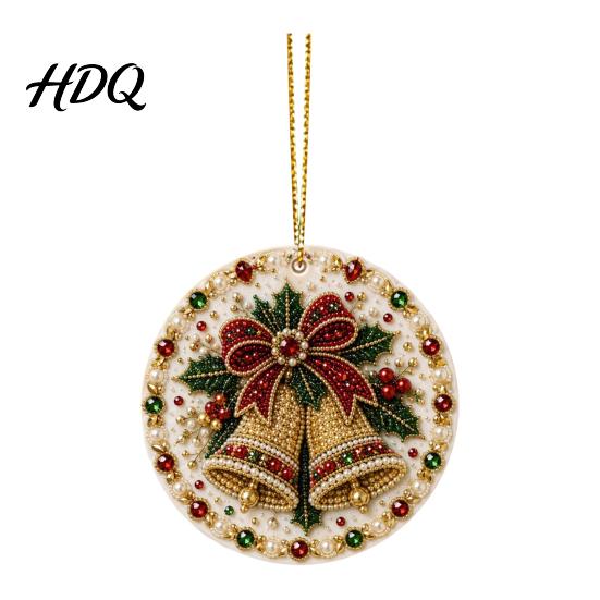 Animal Hanging Pendant Christmas Acrylic Ornament Double Side Printed Special Holiday Ornament Tree Decor Pendant Festive Home Decoration