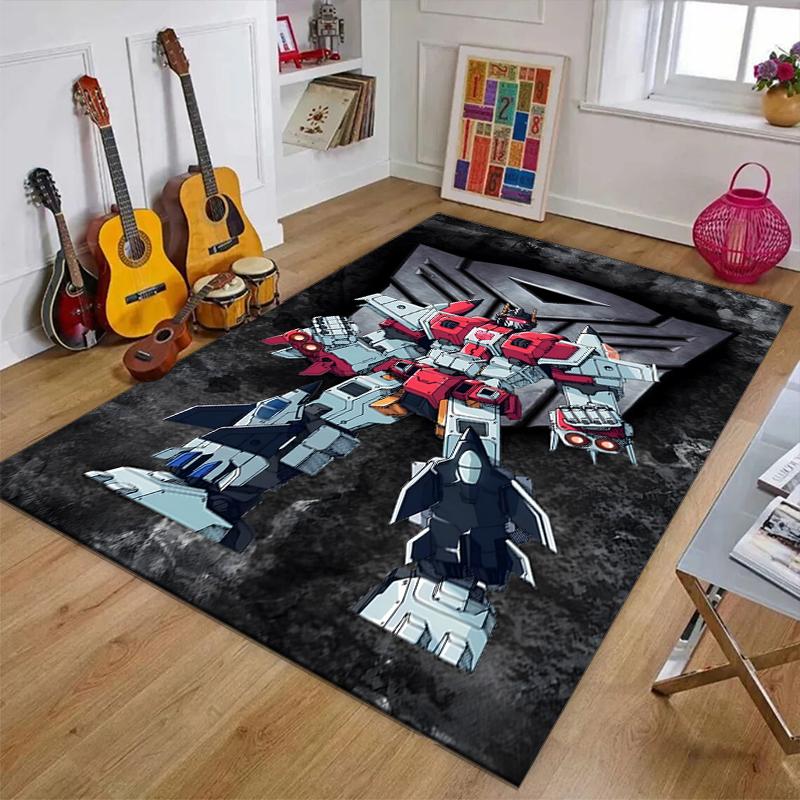 Transformers Polyester Carpet, Soft Indoor Mat for Office Chair, Living Room, Computer Desk - Decorative Home Office Rug Design