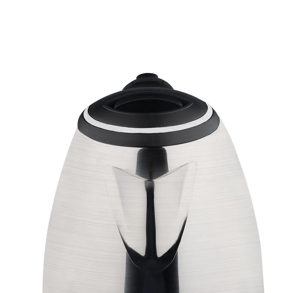 Stainless Steel Electric Kettle with Auto Shut-Off, 2.0L Food Grade Tea Maker