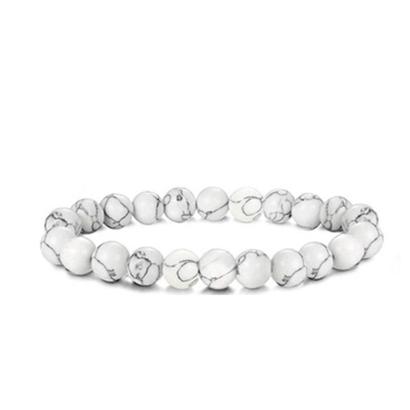 Introducing: Elegant Tiger Eye Stone Big Crown Bracelet with Agate Frosted Beads - European and American Fashion Statement Jewelry.