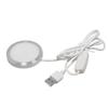 USB Powered 5V3W LED Desk Lamp Round Base LED Under Cabinet Puck Light For Office And Bedroom Use