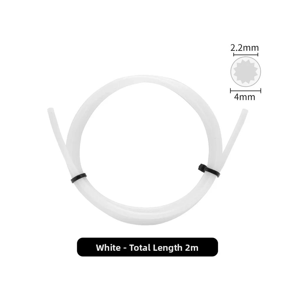 PTFE Liner PTFE Feeding Tube Star-shaped Inner Wall Low Friction Design Smooth Inner Wall High Elasticity For 3D Printing