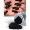 7g Canned Nail Art Black White Glitter Powder DIY Nail Glitter Powder Nail Art Jewelry Nails Decor