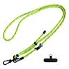 7mm Nylon Phone Lanyard Dual Color Crossbody Carrier Phone Charm with Tether Tab