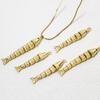 1 Piece Brass Ocean Jewelry Pendants Fish Animal Movable 3D Charms 18K Gold Color Wine Red Cubic Zirconia Eye For Necklace DIY