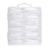 Dual Forms Nails Mold 120Pcs False Tips Quick Building Uv Gel Acrylic Nail Mold Full Cover Nail System Shaping Extension Top