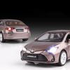 Chengzhen 1:33 TOYOTA Corolla Hybrid Alloy Car Die Cast Toy Car Model Sound and Light Children's Toy Collectibles Birthday Gift