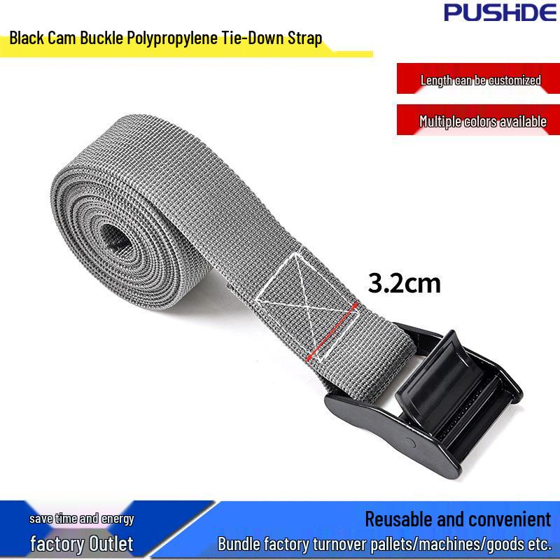 Zinc Alloy Cam Buckle Polypropylene Strap for Cargo Tie-Down