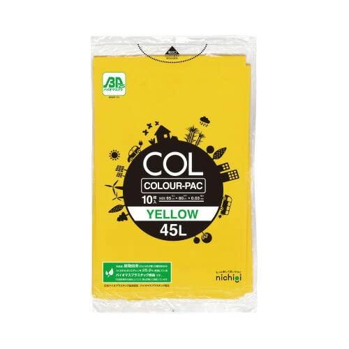 

Мешок для мусора Nihon Giken Kogyo GP Color Pack 45L Желтый 10 шт.