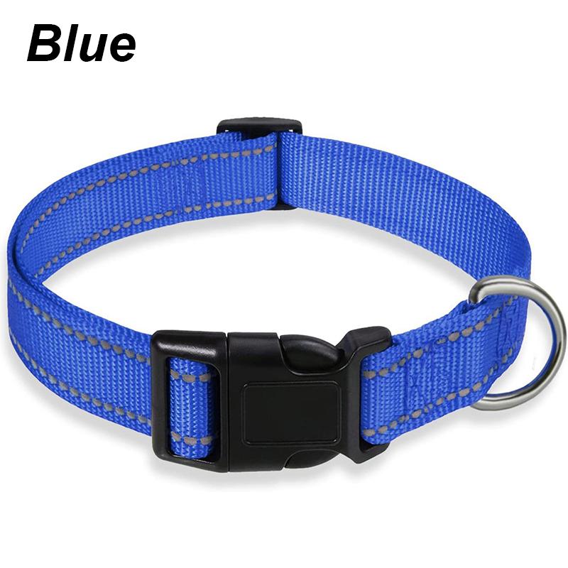 

Nylon Pet Collar Pet Leash Chest Strap Dog Leash Collar For Small And Medium-Sized Pets Pet Supplies Dog Leash Collar Adjustable S синий