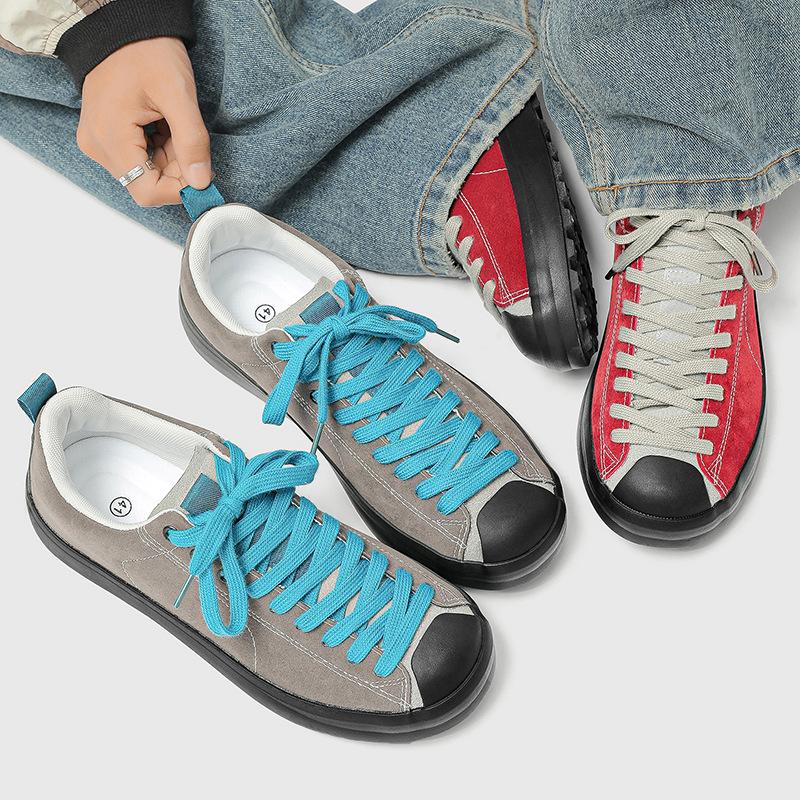 New bright color Dexun shoes retro casual sports board shoes Forrest Gump shoes outdoor hiking shoes X