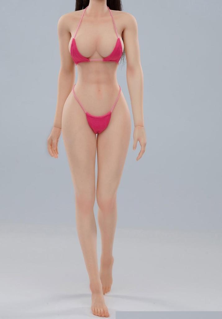 Scale Action Figure VERYCOOL Premium Sexy Seamless Body and Outfit Not Natural Skin [TOYBARJAPAN] 1/6 VCD-02, Painted, Mid-Bust, Beauty,