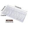 Food-grade Chocolate Molds, DIY Three-dimensional Transparent Molds, Household Molds for Cakes and Candies