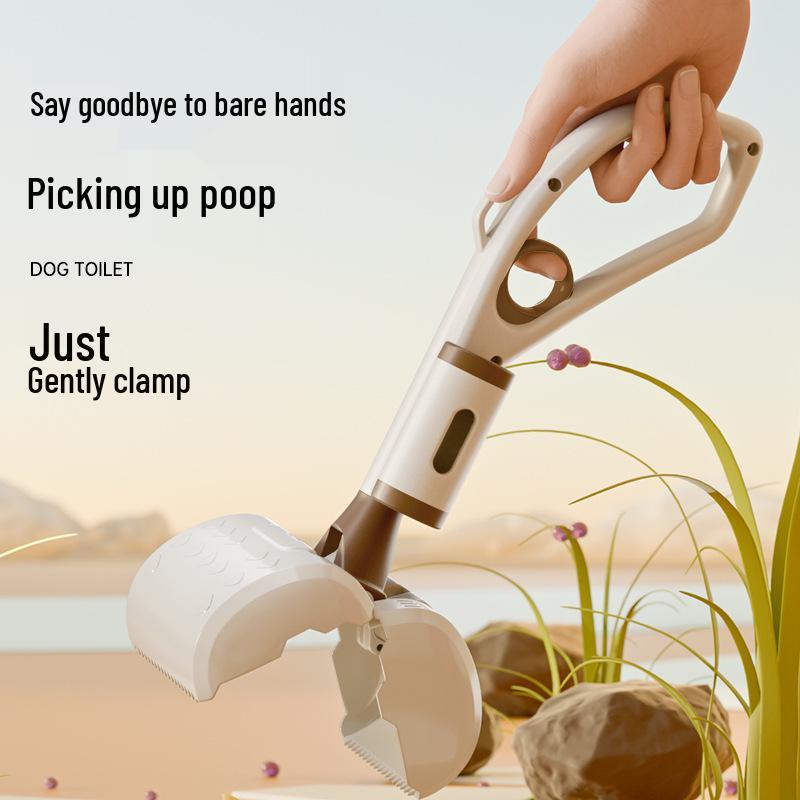 Portable Dog Poop Scooper for Indoor & Outdoor Use