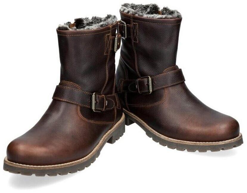 Коричневые ботинки Panama Jack Faust C4 темно-коричневого цвета