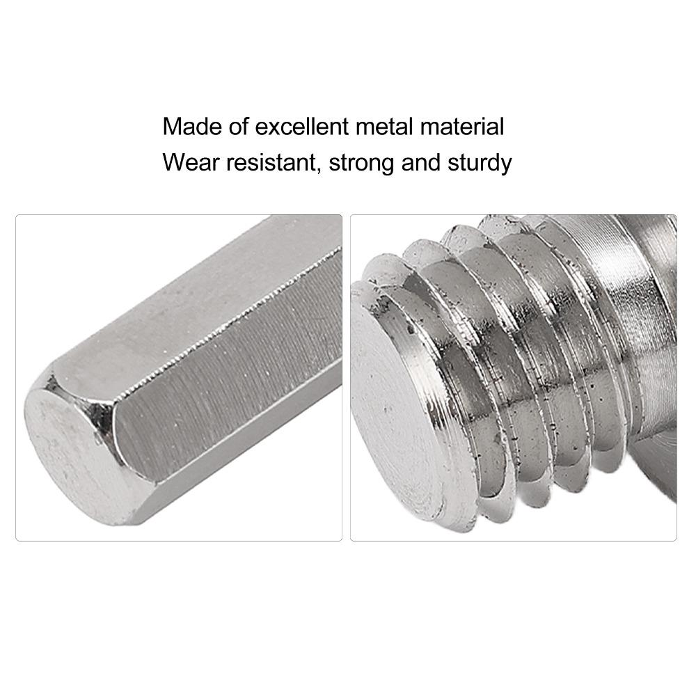 5/8-11in Thread Adapter for Core Bits M14 Thread Connection Adapter  Drill Machine