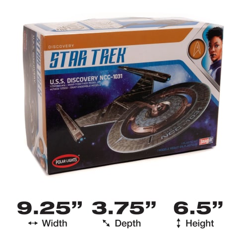 Polar Lights Star Trek: Discovery NCC-1031 U.S.S. Discovery 1/2500 Scale Plastic Model POL961
