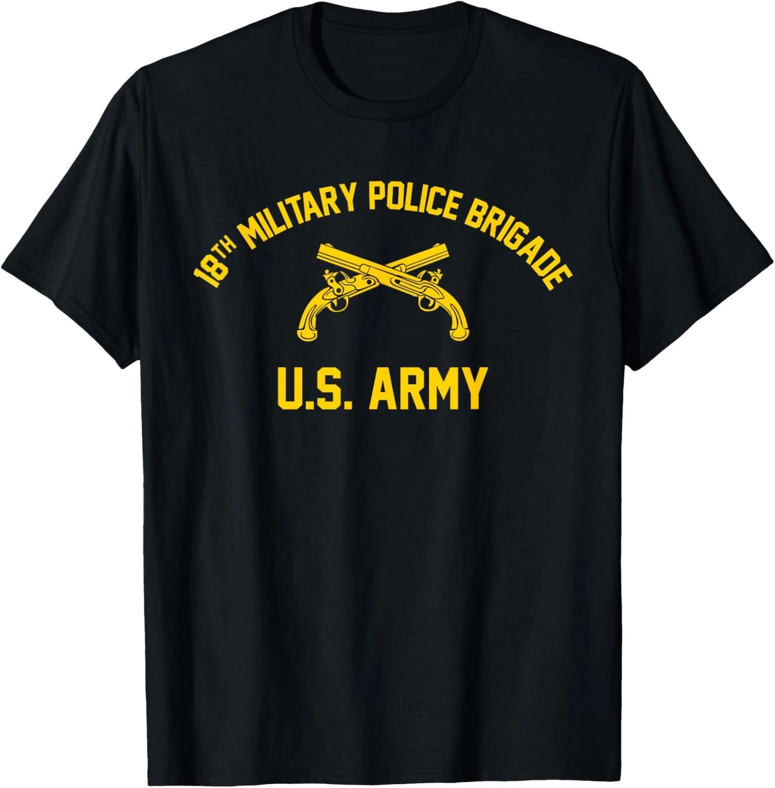 NEW LIMITED 18th Military Police Brigade US Army Military Police Corps T-Shirt XXXL