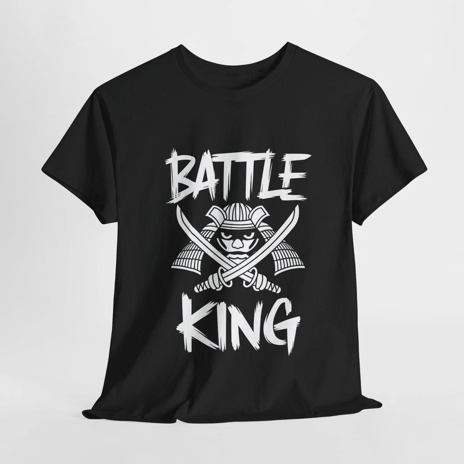 Battle King Unisex Cotton Tee, Gamer T-Shirt, Fantasy Battle Shirt, Cool Graphic 2XL