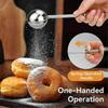 Mehl Sieb, Handheld Edelstahl Sieb Puderzucker Streuer Set, Geeignet für Backen