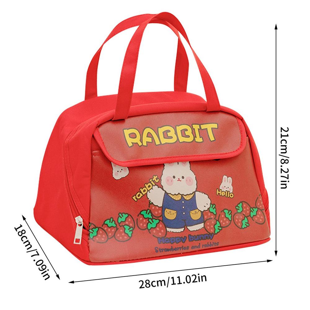 Reusable Lunch Bag Students Lunch Bags Large Capacity Box Leakproof Tote Waterproof Design For Work Picnic Travel