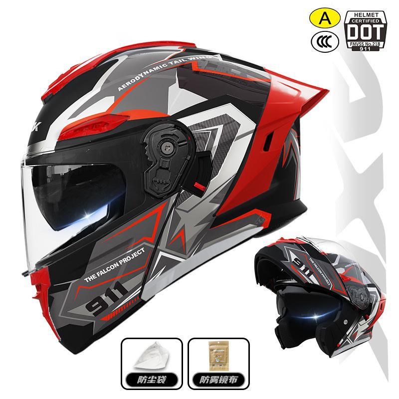 MRC Blue Color Full Face Motorcycle Helmet for Men Women Moto Helmet Original DOT Approved Helmet Full Face Helmet Racing Helmet