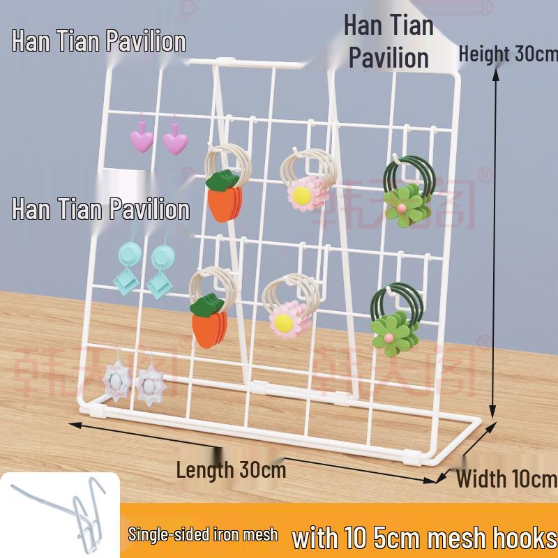 

Підставка для демонстрації прикрас для сережок, намист, браслетів, каблучок та сережок-гвоздиків - Настільна стійка для яток на нічному ринку