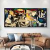 Picasso Guernica Kunstverk Plakat Lerretstrykk Berømt Maleri Reproduksjon Veggkunst Bilder for Hjemmedekorasjon Rom Stue