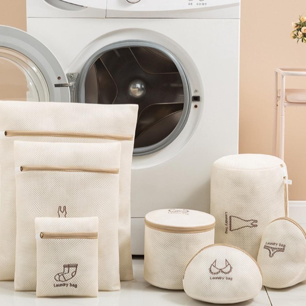 Cleaning Clothes Storage Bag Anti Deformation Underwear Washing Bag New Laundry Bag  Dirty Clothes