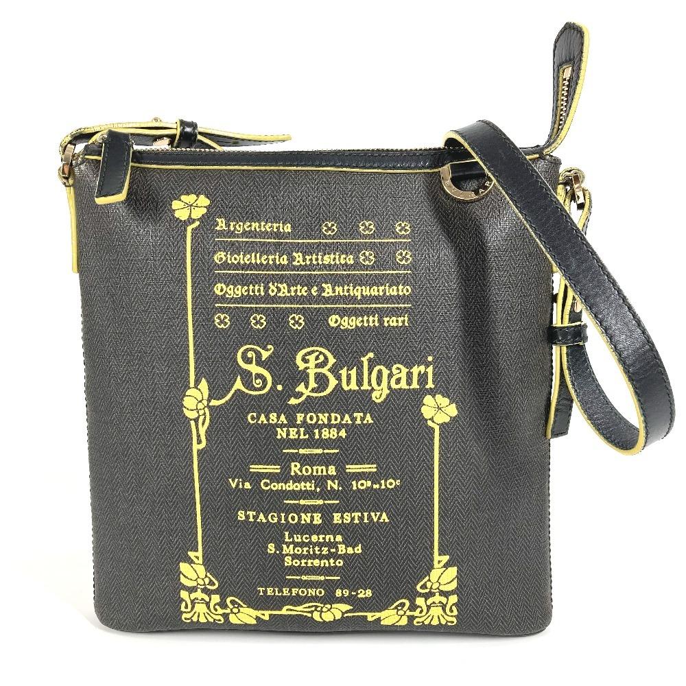 BVLGARI Colezione S.Bulgari logo Bag Crossbody Pochette Shoulder Bag