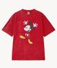 VTWO Fade Wash Cheeky _Mickey_ T-Shirt (Red)