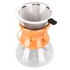 Coffee Pot Glass Coffee Kettle Pour Over Coffee Maker Simple Design and Heat Resistance with