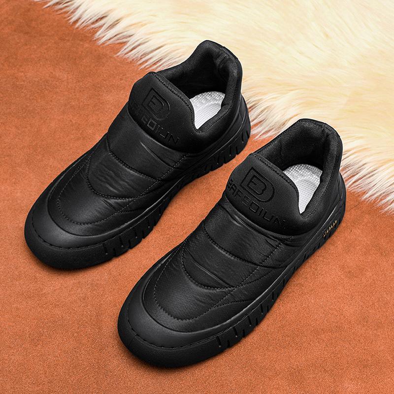 

Зимние Водонепроницаемые и Теплые Ботинки Повседневная Обувь и Универсальная Нескользящая Спортивная Обувь для Выхода в Свет Кампус Бег Спортивная Обувь 43 чёрный