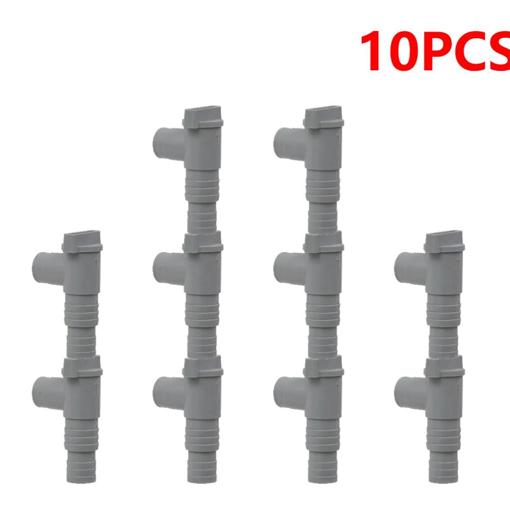 1-10set PVC Pool Filter Pump Adapter for 32mm Pipe Hoses Connector Part Pool On/Off Plunger Valve Leak Proof Replacement Outdoor
