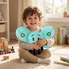 Plush Cartoon Character Soft Stuffed Toy with Large Wings and Embroidered Facial Features Collectible Plush Doll for Kids and Fans